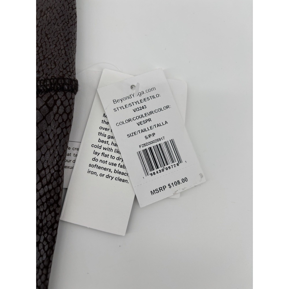 NWT Beyond Yoga PowerShine Viper High Waisted Midi Legging Sz S Athleisure $108 - Picture 10 of 16